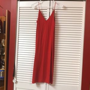 T by Alexander Wang red dress